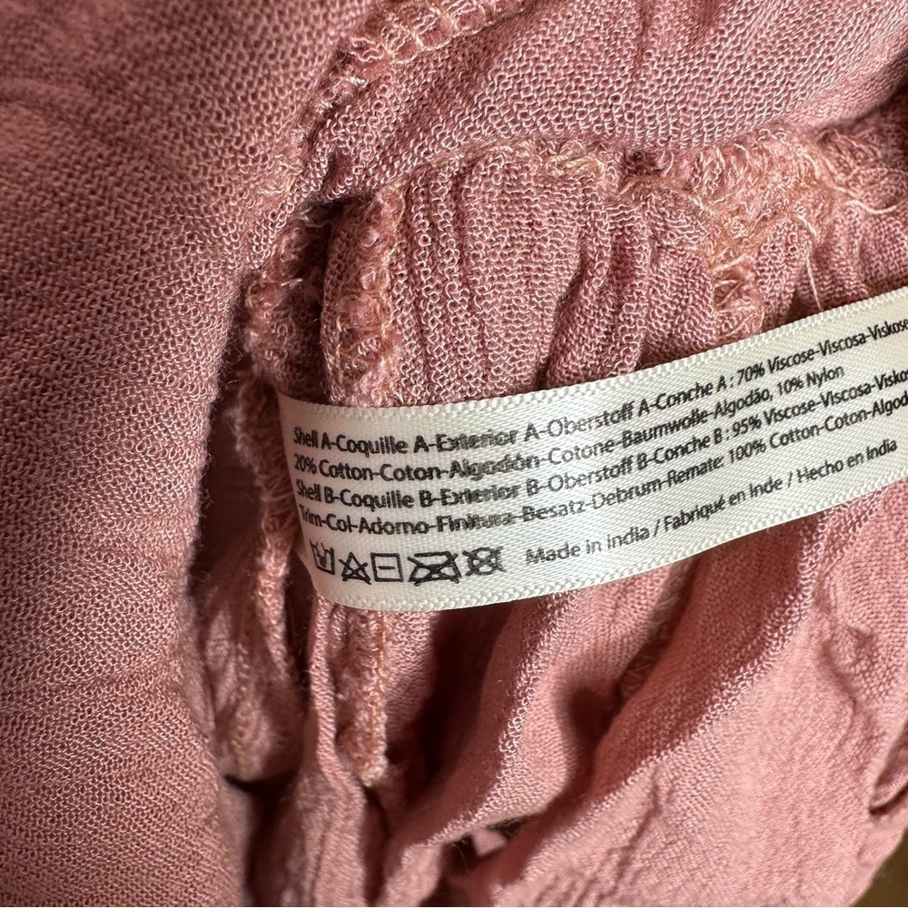 Free People Adela Lace Slip Dress Rose Size XS NWT - Picture 7 of 8